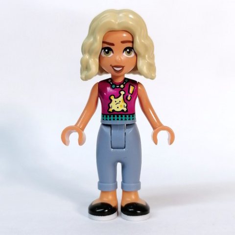 Minifigurka LEGO Nova - Magenta Top, Sand Blue Pants