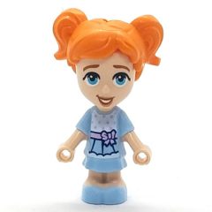 Minifigurka LEGO Ella - Bright Light Blue Dress