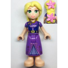Minifigurka LEGO Rapunzel - Pink Flowers in Hair