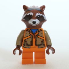 Minifigurka LEGO Rocket Raccoon, Tan Jacket