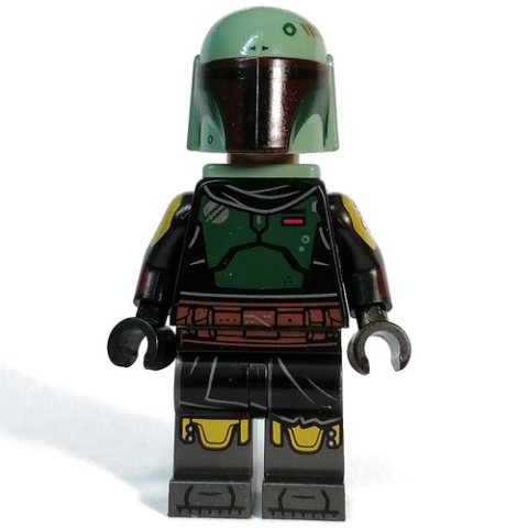 Minifigurka LEGO Boba Fett, Pearl Dark Gray Outfit