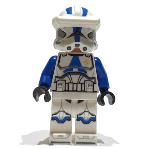 Minifigurka LEGO Clone Specialist, 501st Legion, Blue Arms, White Visor