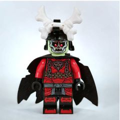 Minifigurka LEGO Bone King - Cape, Crossed Bones