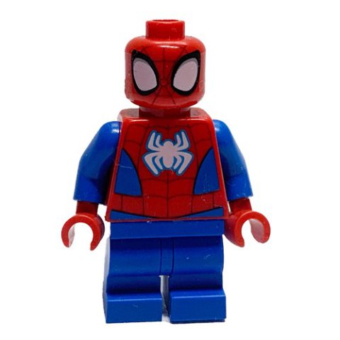 Minifigurka LEGO Spider-Man (Spidey), Medium Legs, White Spider Print