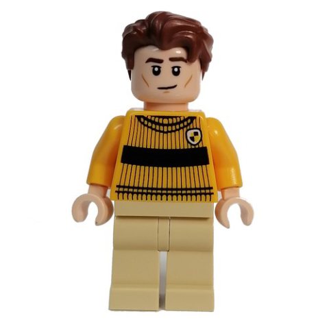 Minifigurka LEGO Cedric Diggory, Bright Light Orange Quidditch Outfit