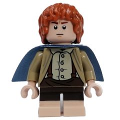 Minifigurka LEGO Samwise Gamgee - Sand Blue Cape
