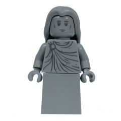 Minifigurka LEGO Statue - Dress/Robe, Straight Hair