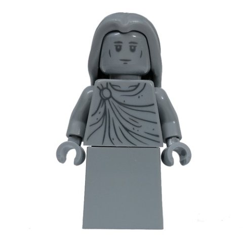 Minifigurka LEGO Statue - Dress/Robe, Straight Hair