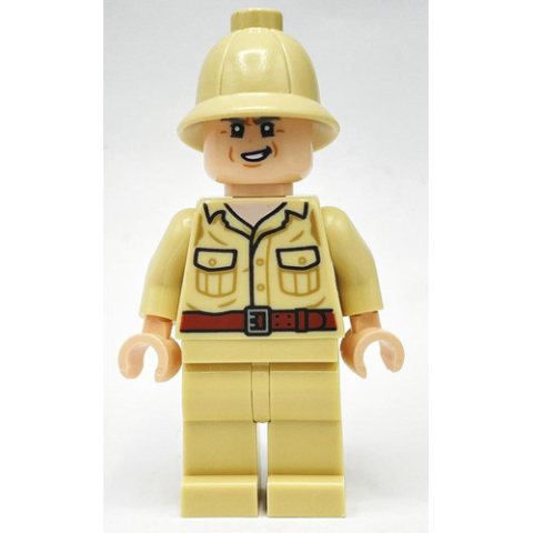 Minifigurka LEGO Rene Belloq, Tan Outfit