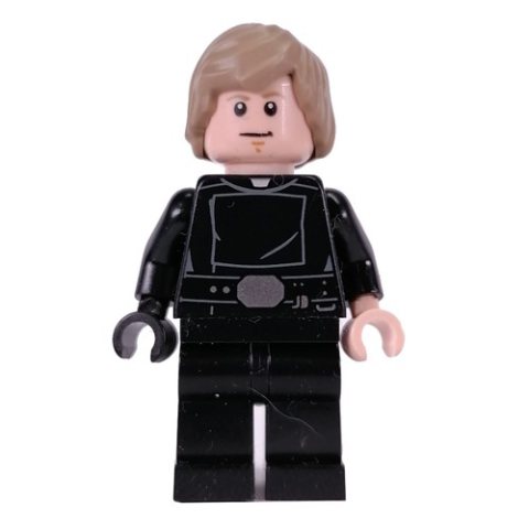 Minifigurka LEGO Luke Skywalker, Final Duel Outfit, Mid-Length Dark Tan Hair