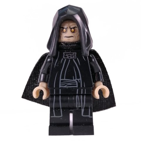 Minifigurka LEGO Emperor Palpatine - Tan Head, Cape
