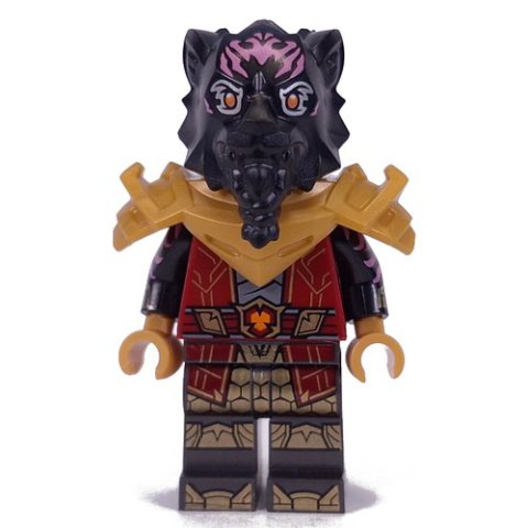 Minifigurka LEGO Lord Ras, Pearl Gold Shoulder Pads