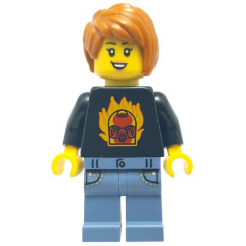 Minifigurka LEGO Racer Seven