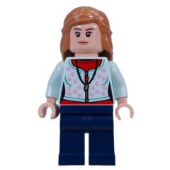 Minifigurka LEGO Lavender Brown, Light Aqua Sweater