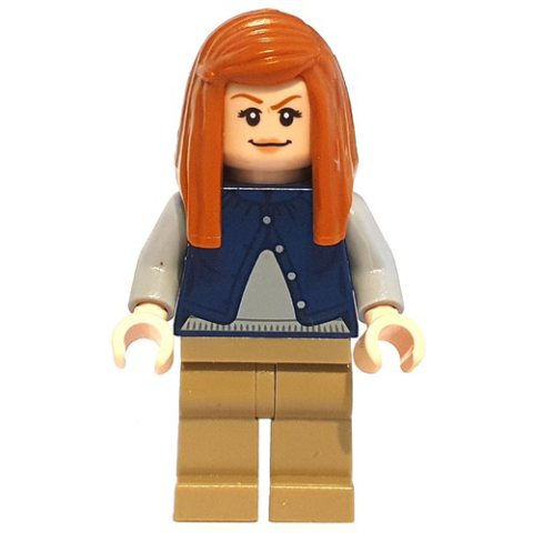 Minifigurka LEGO Ginny Weasley, Dark Blue Jacket