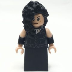 Minifigurka LEGO Bellatrix Lestrange, Black Dress, Plain Skirt, Light Nougat Arms