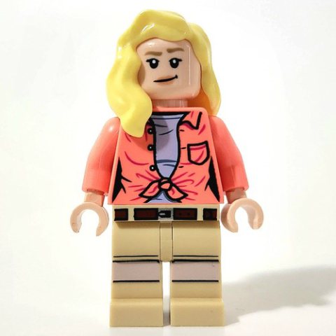 Minifigurka LEGO Ellie Sattler, Coral Shirt