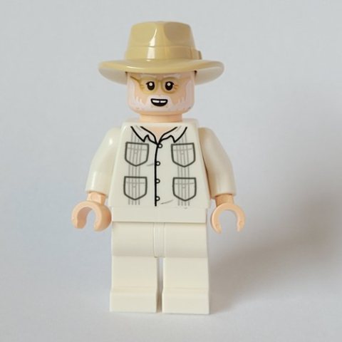Minifigurka LEGO John Hammond, White Arms