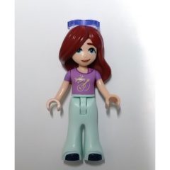 Minifigurka LEGO Paisley - Lavender Top, Light Aqua Legs, Sunglasses