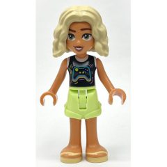 Minifigurka LEGO Nova - Black Top, Bright Light Yellow Shorts