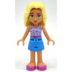 Minifigurka LEGO Dia - Bright Pink Top, Dark Azure Shorts