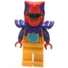 Minifigurka LEGO Dinosaur Suit Guy, Bright Light Orange and Red