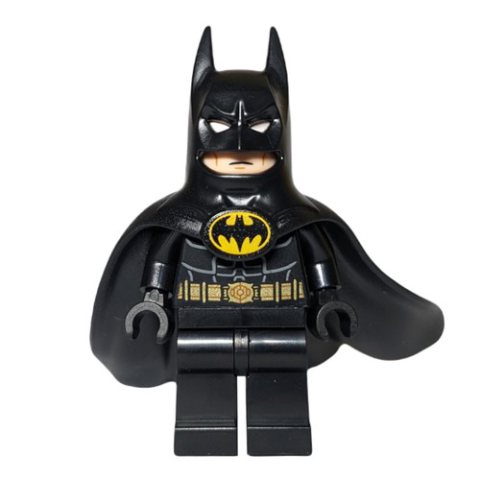 Minifigurka LEGO Batman, Black Suit, Black Cape and Cowl (Rubber), White Goggles