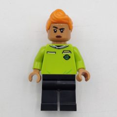 Minifigurka LEGO Soccer Referee, Lime Jersey