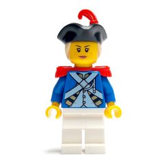 Minifigurka LEGO Soldier (Bluecoat) - Captain, Female
