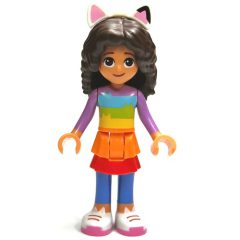 Minifigurka LEGO Gabby, Rainbow Outift