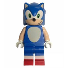 Minifigurka LEGO Sonic the Hedgehog, Light Nougat Face, Green Eyes