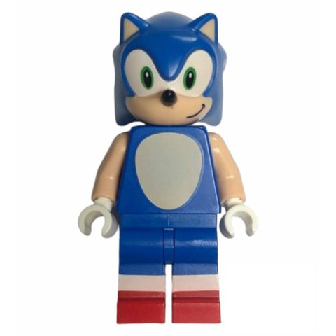 Minifigurka LEGO Sonic the Hedgehog, Light Nougat Face, Green Eyes