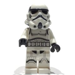 Minifigurka LEGO Stormtrooper, Black Squares on Back of Helmet, Female, Nougat Head