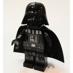 Minifigurka LEGO Darth Vader, White Skin, 50231 Cape, Robe Hem and Stripes on Legs