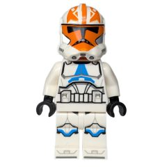 Minifigurka LEGO Clone Trooper, 332nd Company, Orange Markings, Visor Holes