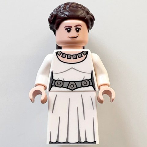 Minifigurka LEGO Princess Leia, White Dress