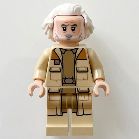 Minifigurka LEGO General Dodonna (28621 Head)