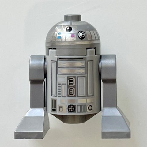 Minifigurka LEGO Astromech Droid, R2-BHD, Light Bluish Gray Body