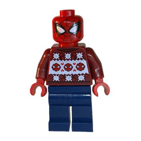 Minifigurka LEGO Spider-Man, Ugly Christmas Sweater