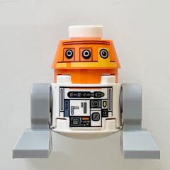 Minifigurka LEGO Astromech Droid, C1-10P (Chopper), White Body