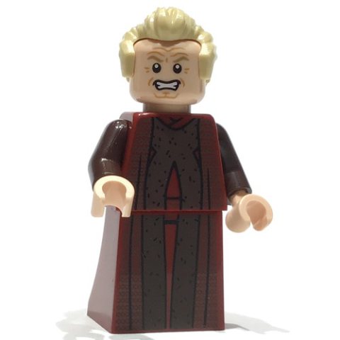 Minifigurka LEGO Chancellor Palpatine, Dark Red Outfit
