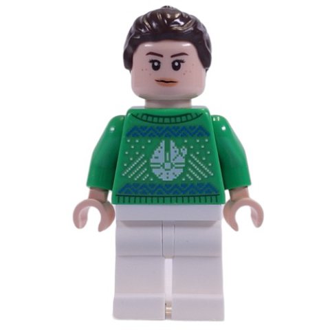 Minifigurka LEGO Rey - Ugly Christmas Sweater