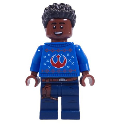 Minifigurka LEGO Finn - Ugly Christmas Sweater