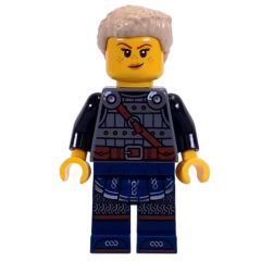 Minifigurka LEGO Viking, Armor, Dark Blue Legs, Tan Hair