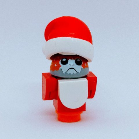 Minifigurka LEGO Santa Porg
