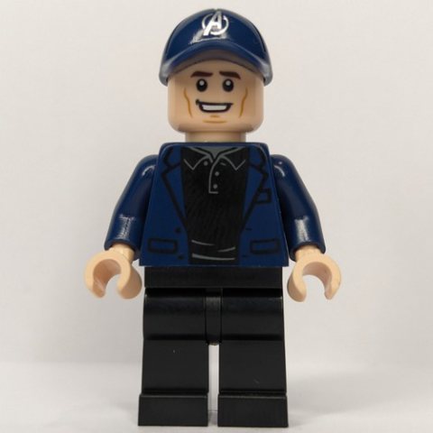 Minifigurka LEGO Kevin Feige, Dark Blue Torso