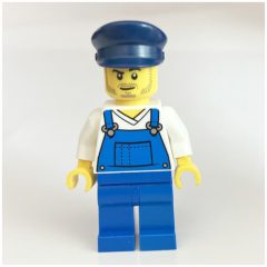 Minifigurka LEGO Train Driver, Blue Overall