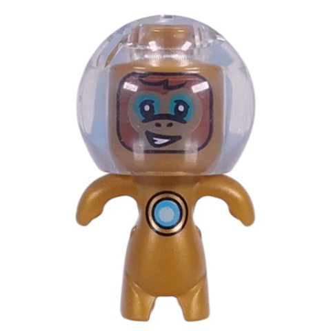 Minifigurka LEGO Albert, Pearl Gold Spacesuit