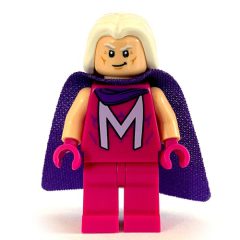 Minifigurka LEGO Magneto, Magenta Outfit