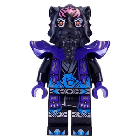 Minifigurka LEGO Lord Ras, Dark Purple Shoulder Pads